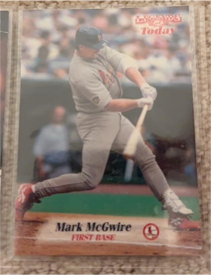 1998 Fleer Sports Illustrated #113 Mark McGwire — front