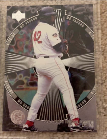 1998 Upper Deck #248 Mo Vaughn — front