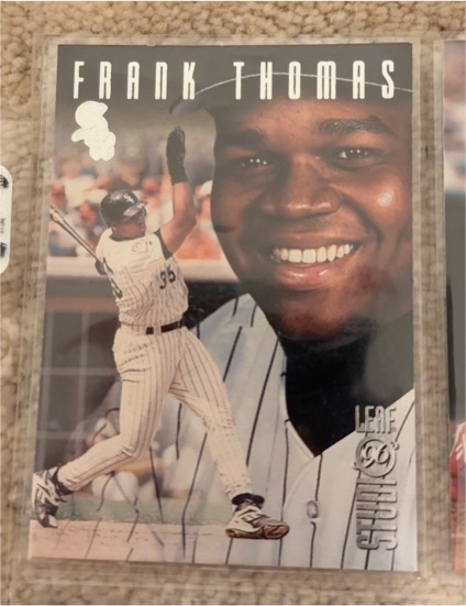 1992 Leaf Studios #159 Frank Thomas — front