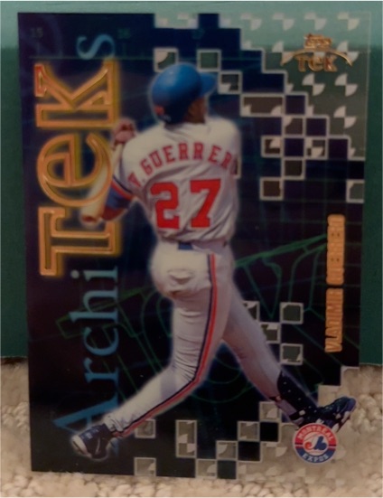 2000 Topps Tek ArchiTEKs #A4 Vladimir Guerrero — front