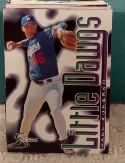 1998 Skybox Dugout Axcess #118 Paul Konerko — front