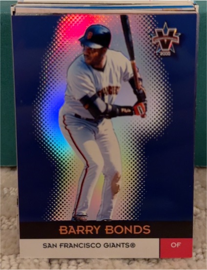 2000 Pacific Vanguard #98 Barry Bonds — front
