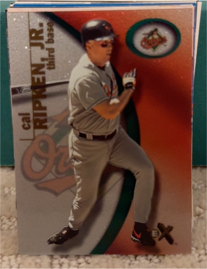 2001 Fleer E-X #59 Cal Ripken Jr. — front