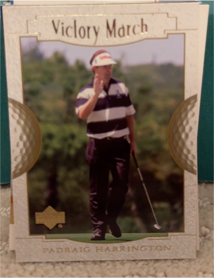 2001 Upper Deck Victory March #159 Padraig Harrington — front