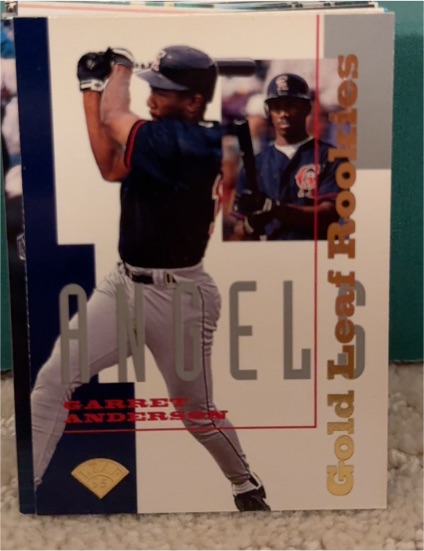 1995 Leaf Gold Leaf Rookies #2 Garret Anderson — front