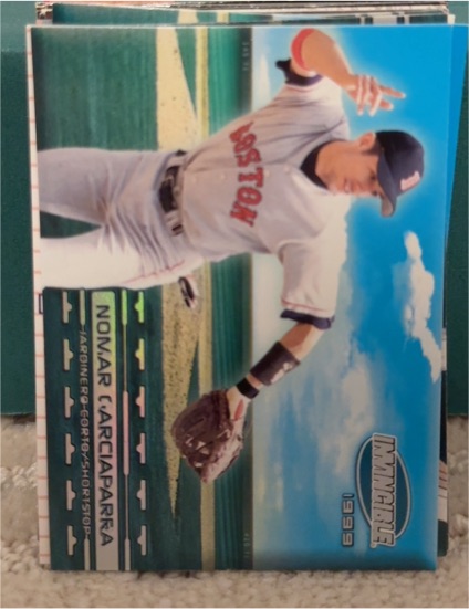 1999 Pacific Invincible Sandlot Heroes #5 Nomar Garciaparra — front