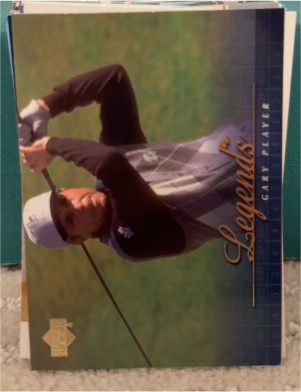 2001 Upper Deck #54 Gary Player Legends — front