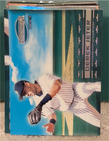 1999 Pacific Invincible Sandlot Heroes #12 Derek Jeter Fielding — front