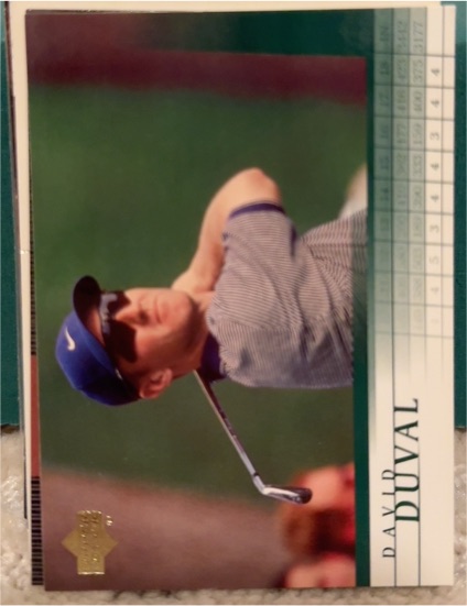 2001 Upper Deck #2 David Duval — front
