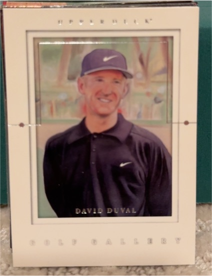 2001 Upper Deck Golf Gallery #GG5 David Duval — front