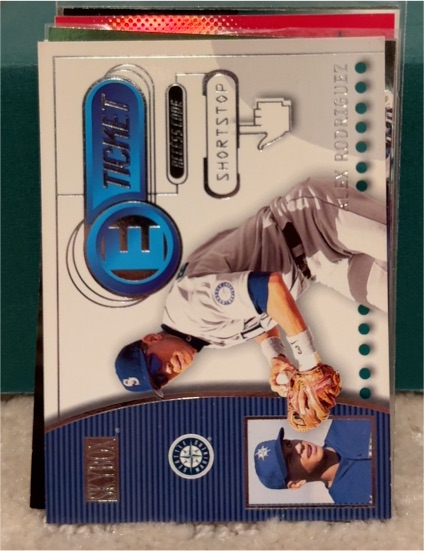 2000 SkyBox E-Ticket #ET1 Alex Rodriguez — front