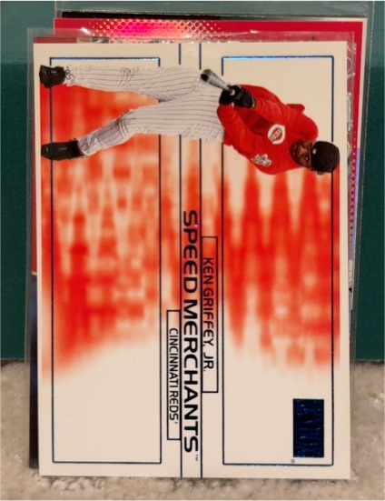 2000 SkyBox Speed Merchants #6 Ken Griffey Jr. — front