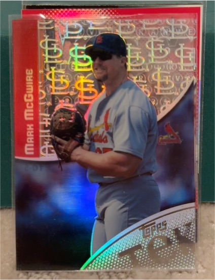 2000 Topps Tek #10-10 Mark McGwire — front