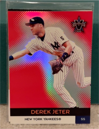 2000 Pacific Vanguard #30 Derek Jeter — front
