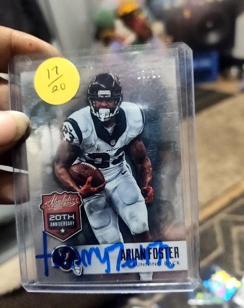 2014 Panini Absolute Football #27 Arian Foster — front