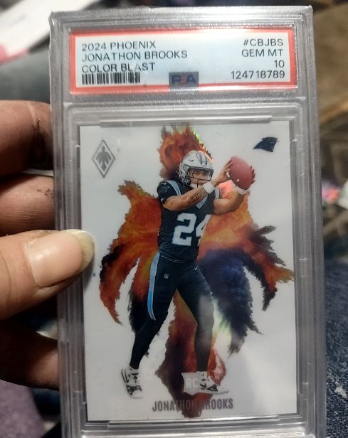 2024 Panini Phoenix Color Blast #CB-JBS Jonathon Brooks — front