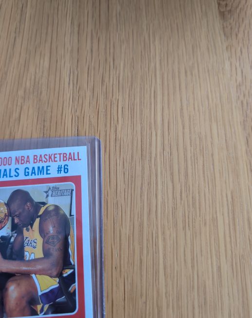 2000-01 Topps Heritage #136 Shaquille O'Neal NBA Finals Game 6 — front