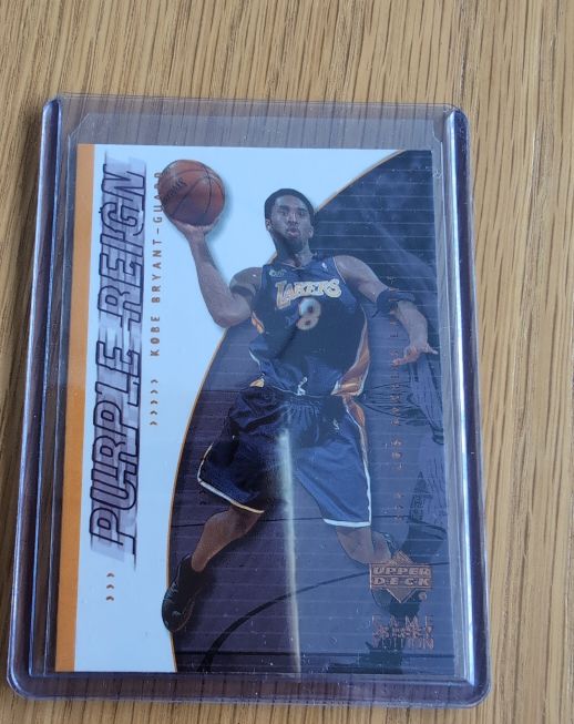 2000-01 Upper Deck Game Jersey Edition #437 Kobe Bryant Purple Reign — front