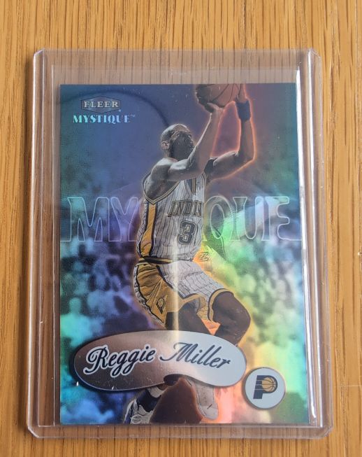 1999-00 Fleer Mystique #50 Reggie Miller — front