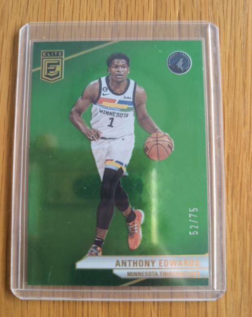 2023-24 Panini Donruss Elite #23 Anthony Edwards — front