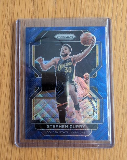 2021-22 Panini Prizm #154 Stephen Curry — front