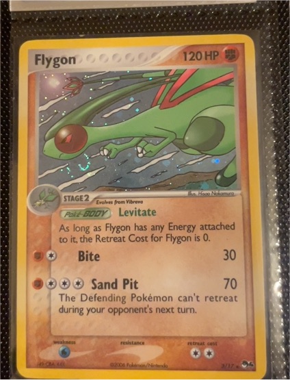 2006 Pokémon POP Series 4 #3 Flygon — front