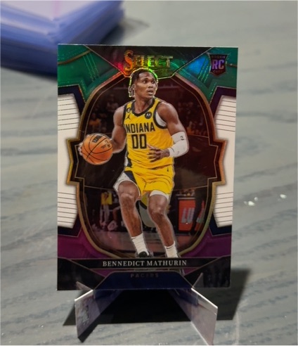 2022-23 Panini Select #79 Bennedict Mathurin — front
