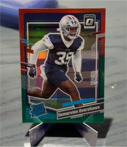 2023 Donruss Optic #323 Demarvion Overshown — front
