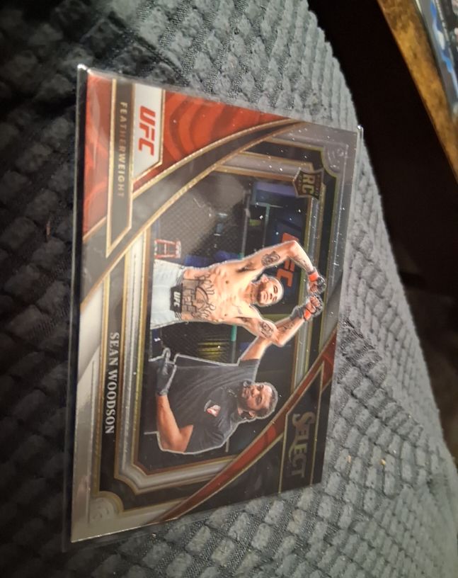 2023 Panini Select UFC #23 Sean Woodson — front