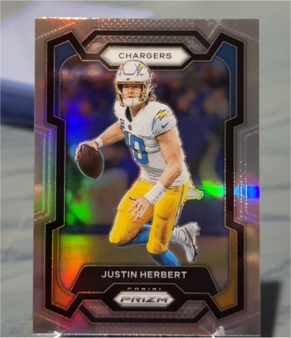 2023 Panini Prizm #158 Justin Herbert — front