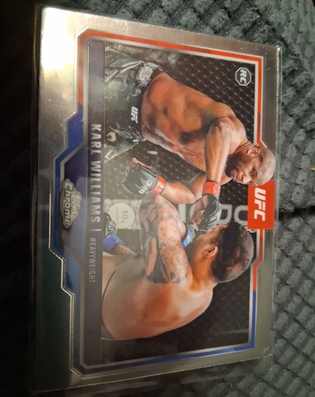 2025 Topps Chrome UFC #30 Karl Williams — front