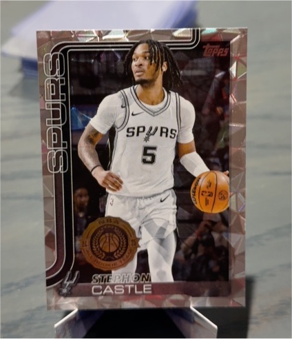 2025-26 Topps #197 Stephon Castle — front