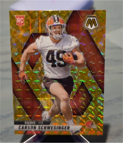 2025 Panini Mosaic #371 Carson Schwesinger — front