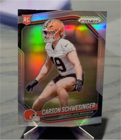 2025 Panini Prizm #384 Carson Schwesinger — front