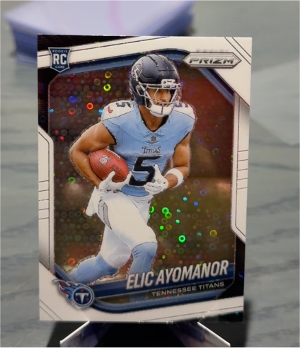 2025 Panini Prizm #321 Elic Ayomanor — front