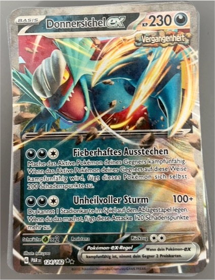 2023 Pokémon Donnersichel EX #124/182 — front