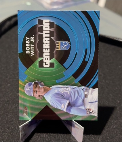 2022 Topps Chrome Update #GNC-23 Bobby Witt Jr. Generation Now — front