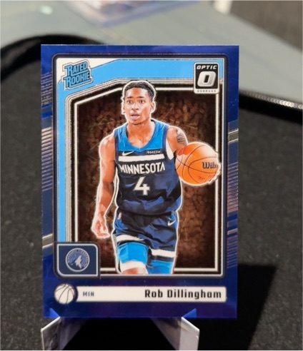 2024-25 Panini Donruss Optic #259 Rob Dillingham — front