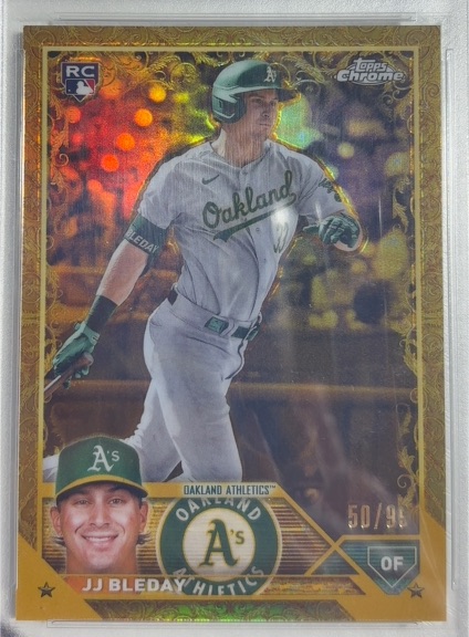 2023 Topps Chrome Logofractor #29 JJ Bleday — front