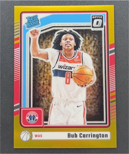 2024-25 Donruss Optic #273 Bub Carrington — front