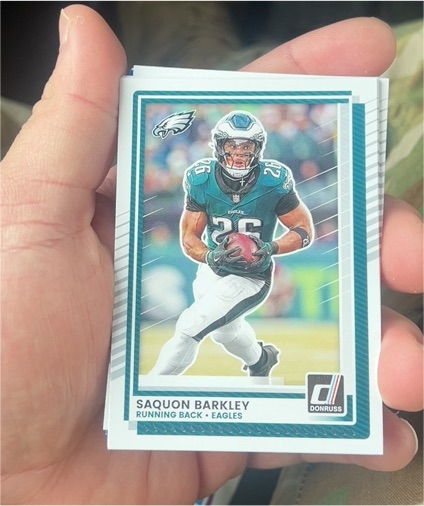 2025 Panini Donruss #20 Saquon Barkley — front
