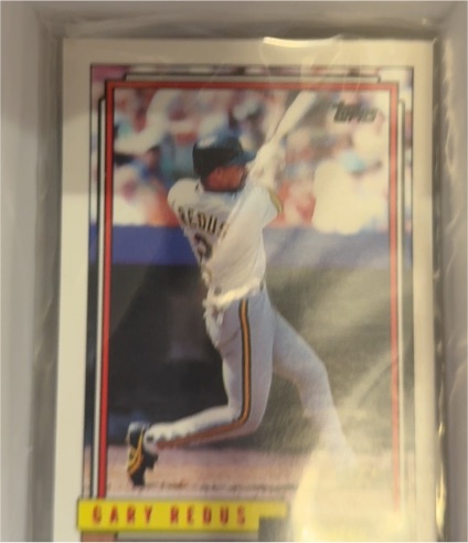 1992 Topps #453 Gary Redus — front