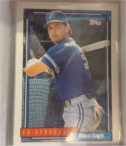 1992 Topps #516 Ed Sprague — front