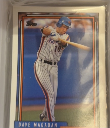 1992 Topps #745 Dave Magadan — front