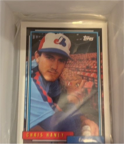 1992 Topps #626 Chris Haney — front