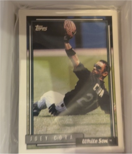 1992 Topps #302 Joey Cora — front