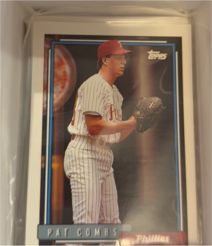 1992 Topps #456 Pat Combs — front