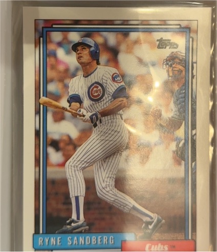 1992 Topps #110 Ryne Sandberg — front