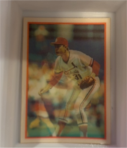 1986 Sportflics #191 Bob Forsch — front