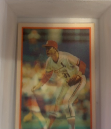 1987 Sportflics #191 Bob Forsch — front